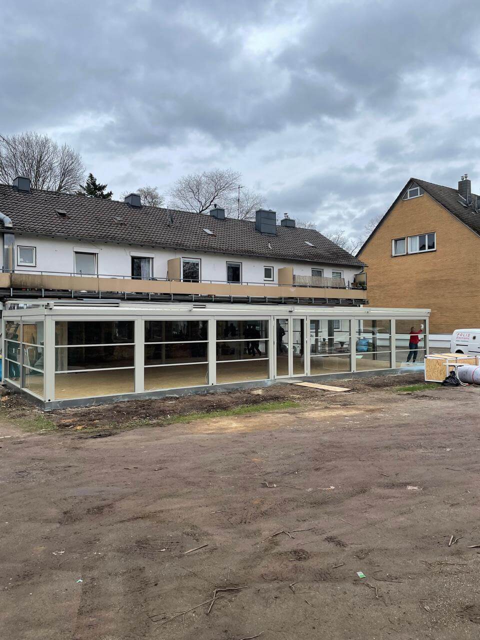 Εξωτερικά πάνελς για εστιατόριο από την Tentolux